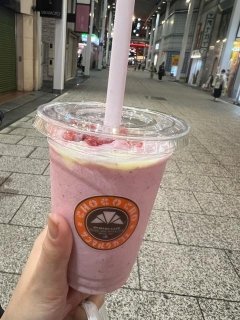 スムージー🍓🍌