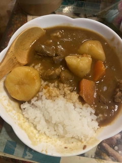 今日はカレーを食べました🍛